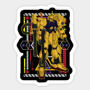 The MSN-00100 (MSN-100, MSN-001) Hyaku Shiki Sticker